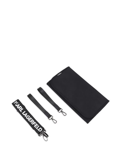 Borsa fasciatoio unisex Karl Lagerfeld Kids nera Karl Lagerfeld Kids | Z3119309B